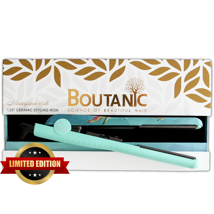 LIMITED EDITION MASTERPIECE TURTLE PRINT | 1.25" Ceramic Styling Iron