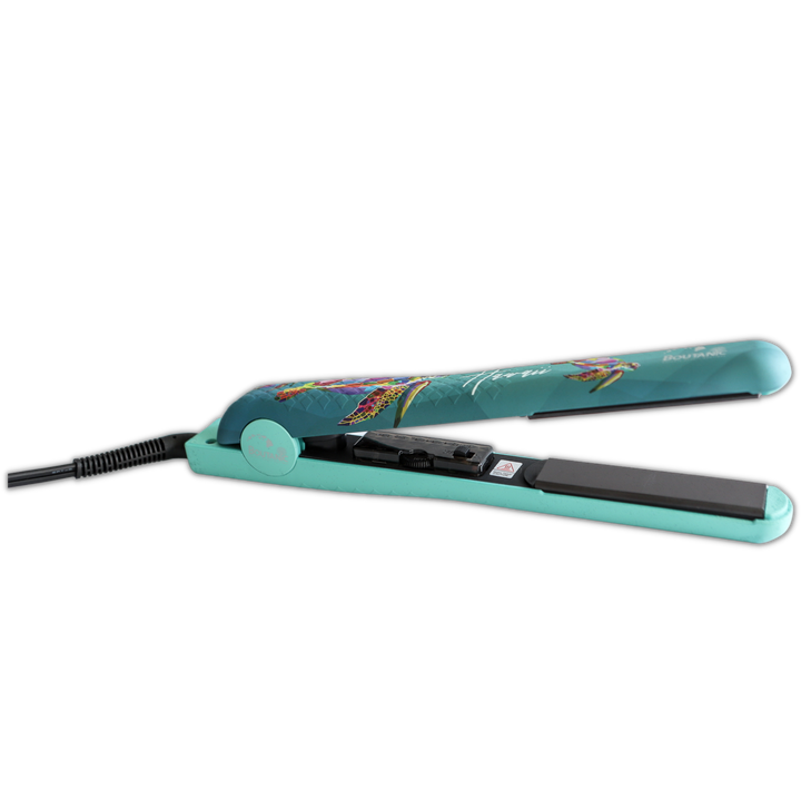 LIMITED EDITION MASTERPIECE TURTLE PRINT | 1.25" Ceramic Styling Iron