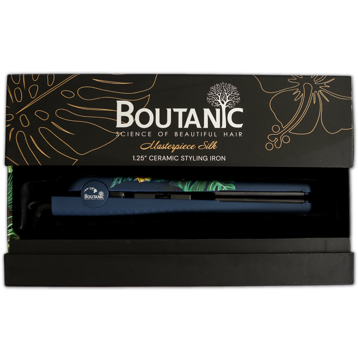 MASTERPIECE BLUE ALOHA PRINT | 1.25" Ceramic Styling Iron