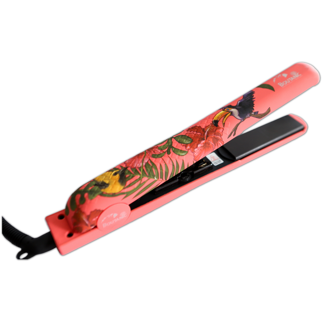 MASTERPIECE PINK BIRDS PRINT | 1.25" Ceramic Styling Iron